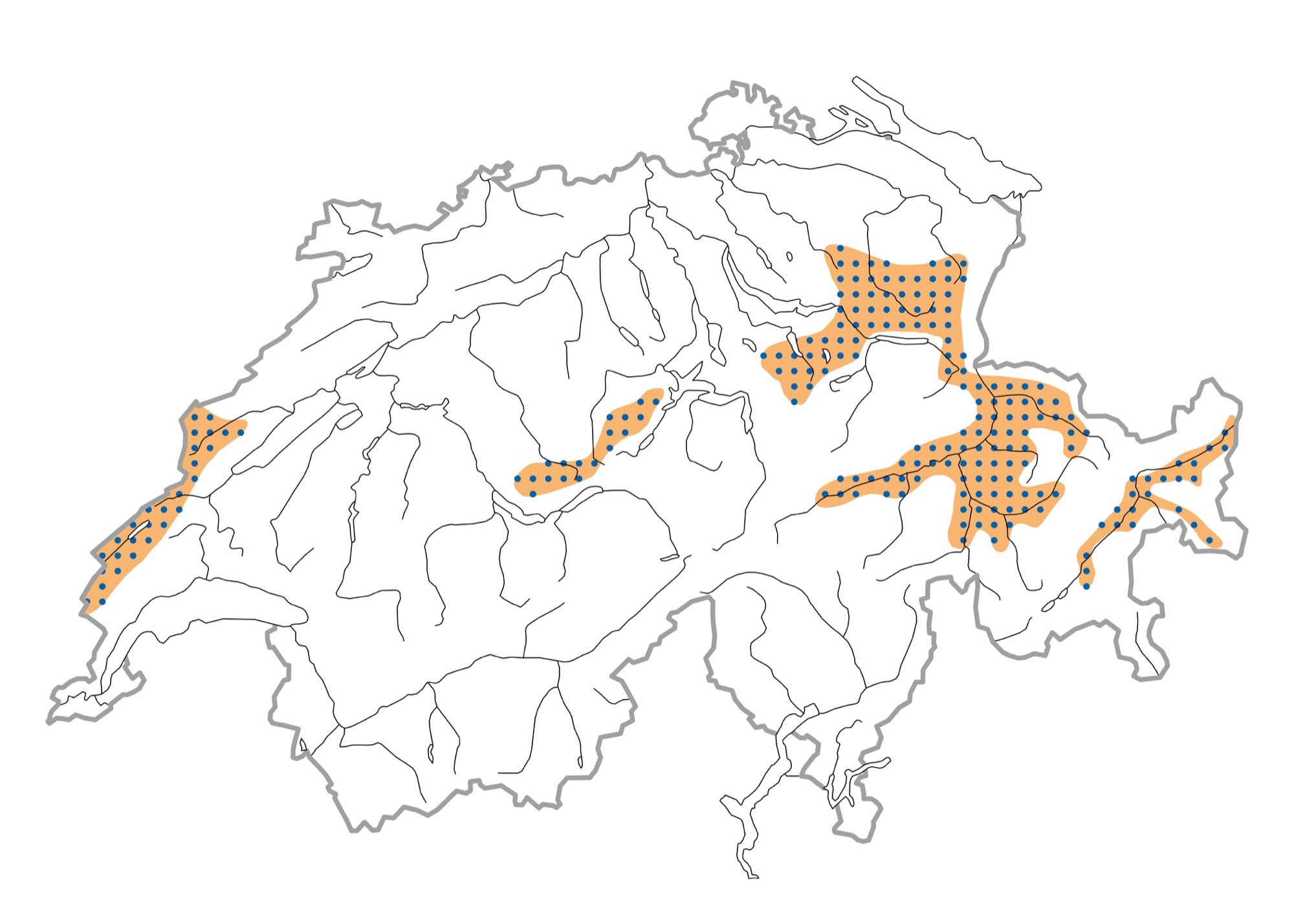 Verbreitung - Grand Tétras