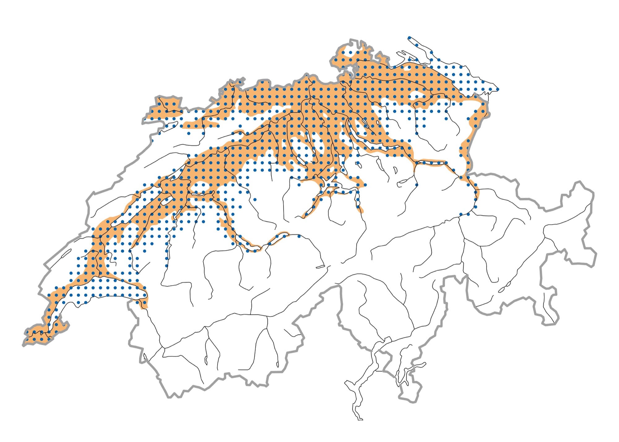 Verbreitung - Mouette rieuse
