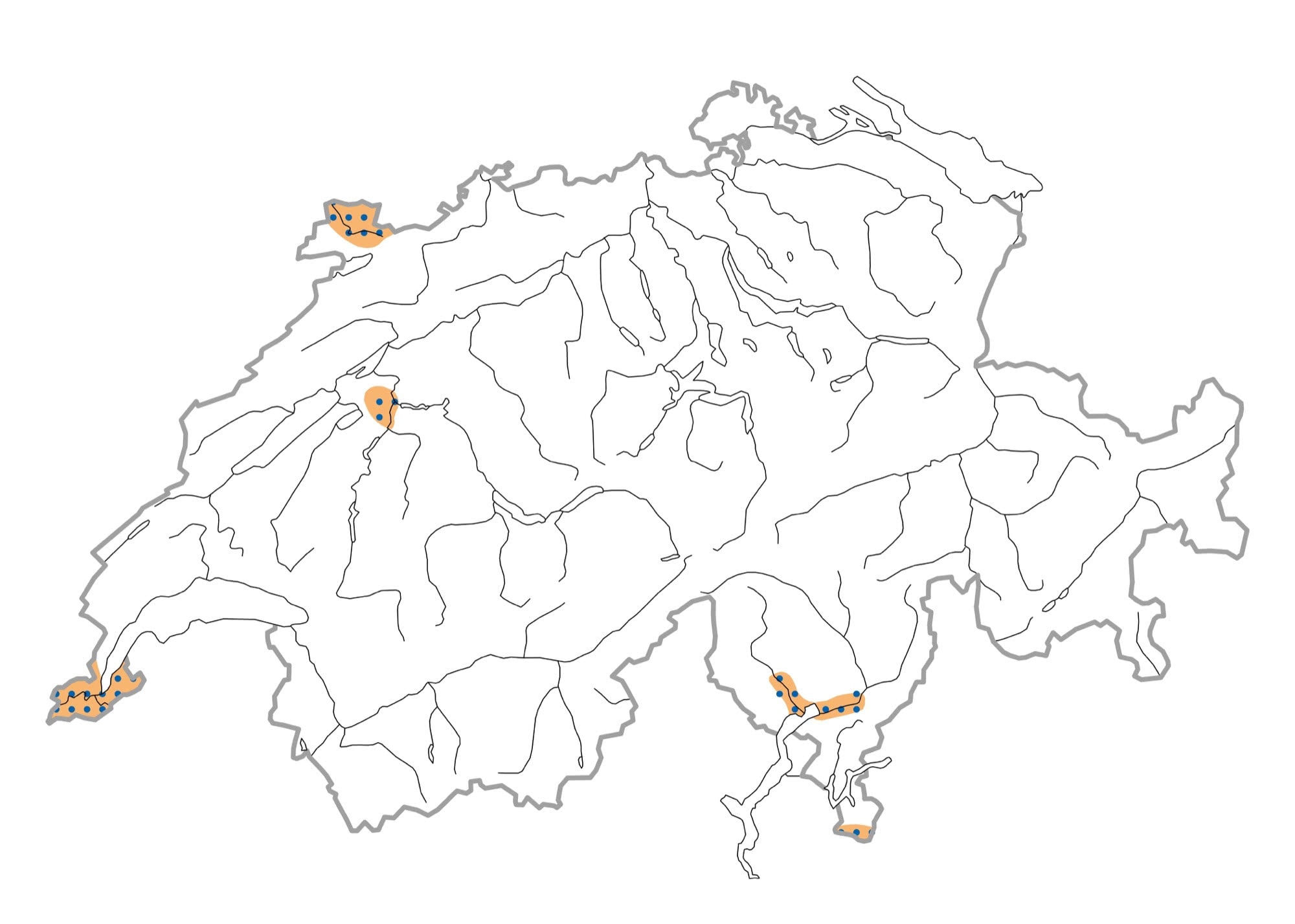 Verbreitung - Chevêche d&rsquo;Athéna