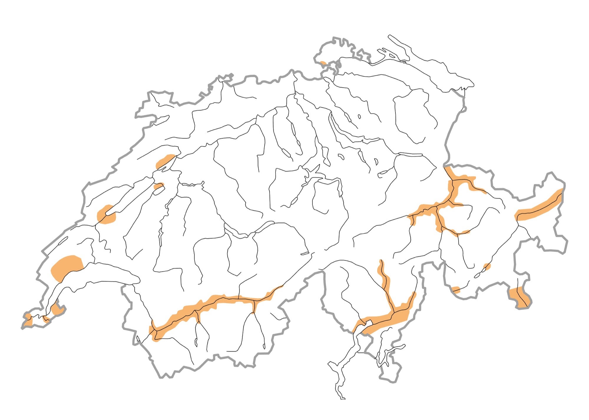 Verbreitung - Huppe fasciée